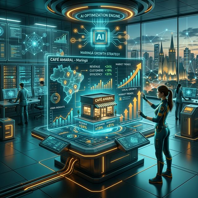 IA influenciando as buscas de negócios locais em Maringá